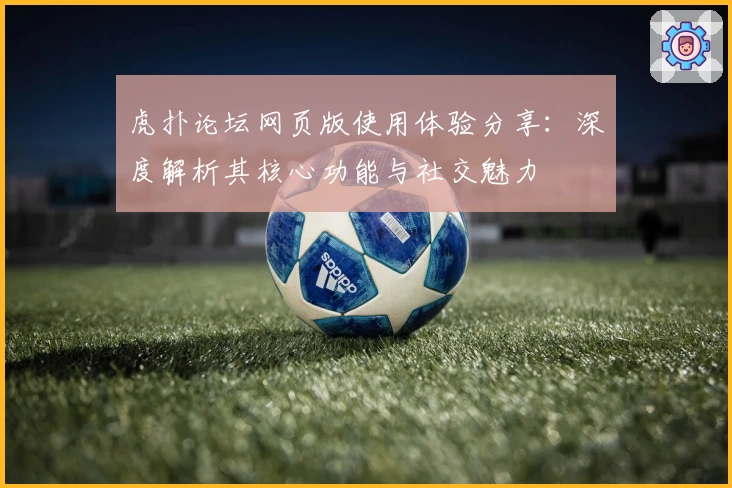 虎扑论坛网页版使用体验分享：深度解析其核心功能与社交魅力